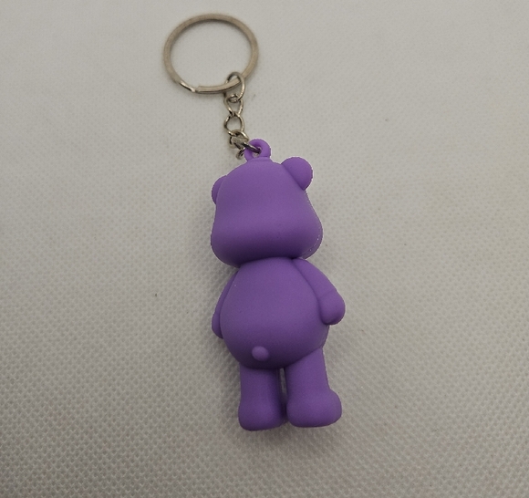 Purple Bear Keychain Toy - Picture 2 of 4